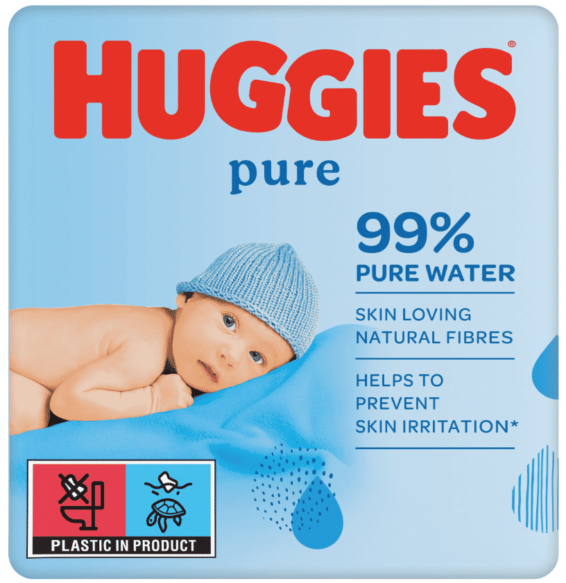 Huggies niisked salvrätid Pure 3x56tk
