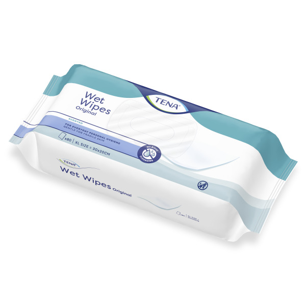 TENA Wet Wipes Original niisutatud salvrätid N80
