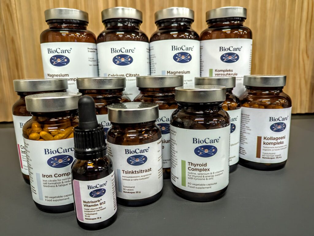 BioCare toidulisandid, foto Lii Vilms