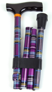 Kokkupandav jalutuskepp ruuduline