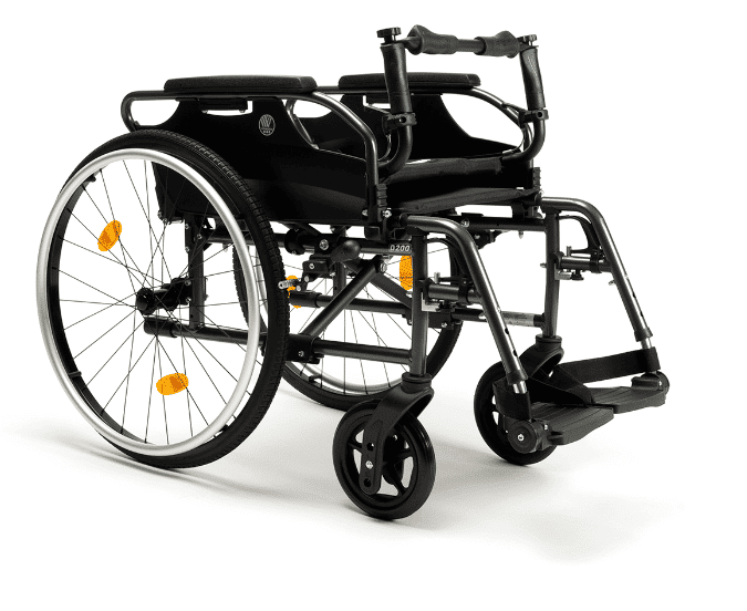 Ratastool D200, reguleeritava seljatoega