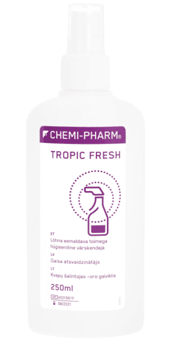ChemiPharm lõhnaeemaldaja ja värskendaja Tropic Fresh 250ml