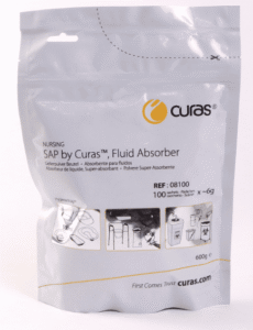 Curas vedeliku absorbent