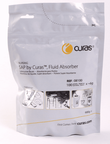 Curas vedeliku absorbent