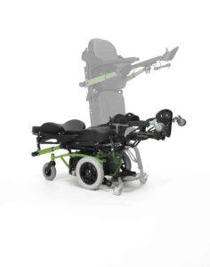 Püstitõstmisfunktsiooniga elektriline ratastool Navix S.U - kombo position