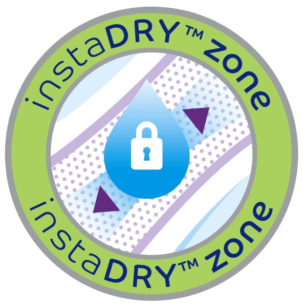 TENA Discreet instaDRY Icon