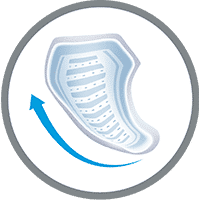 TENA Men incontinence pad icon cup shape