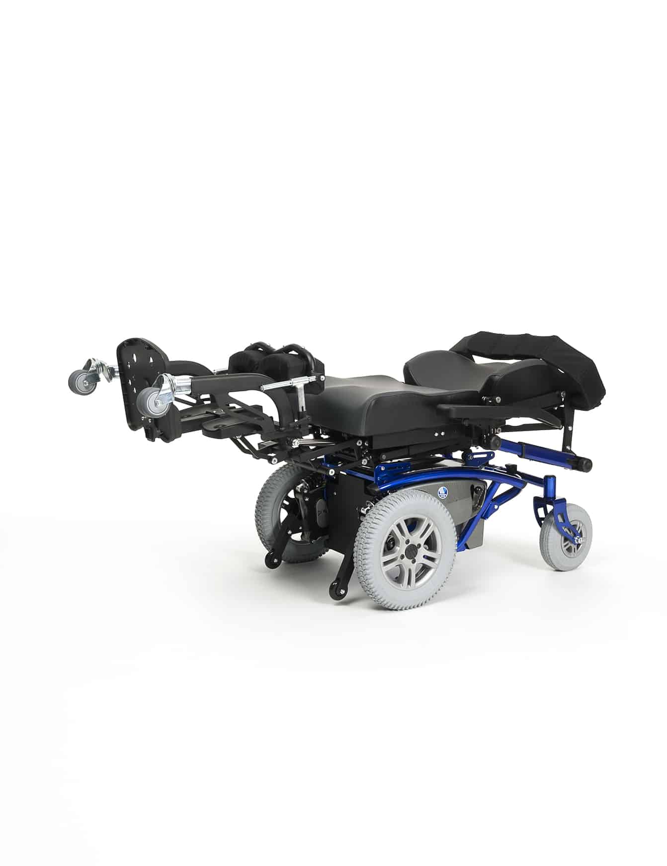 Püstitõstmisfunktsiooniga elektrooniline ratastool Timix S.U - lamav positsioon