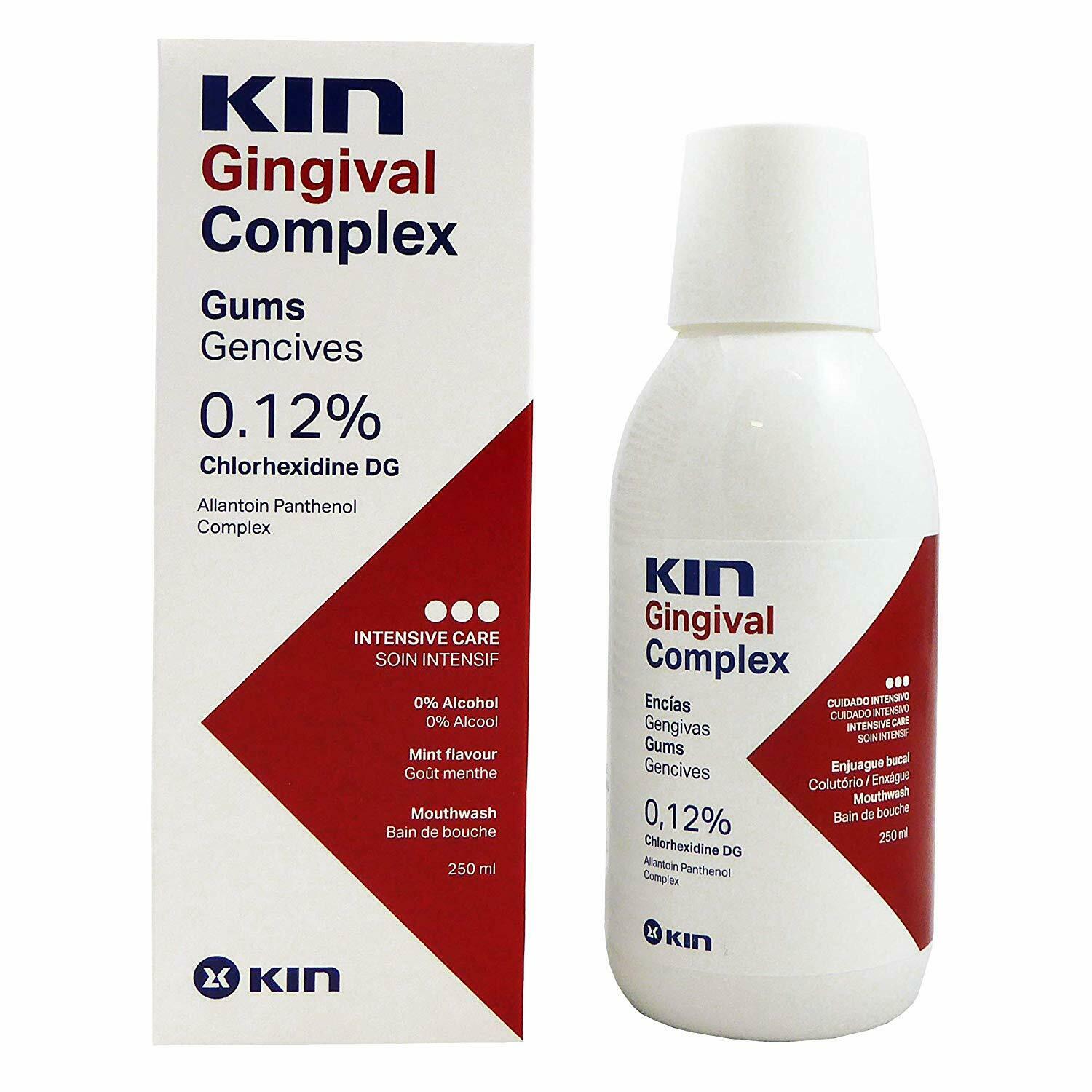 KIN Gingival Complex suuvesi, 250 ml