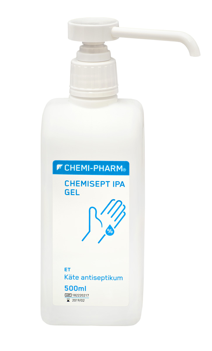 Võrdlus 2 Chemisept G naha antiseptik 500 ml