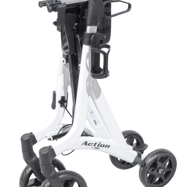 Võrdlus 1 Rulaator Walker "Action white"