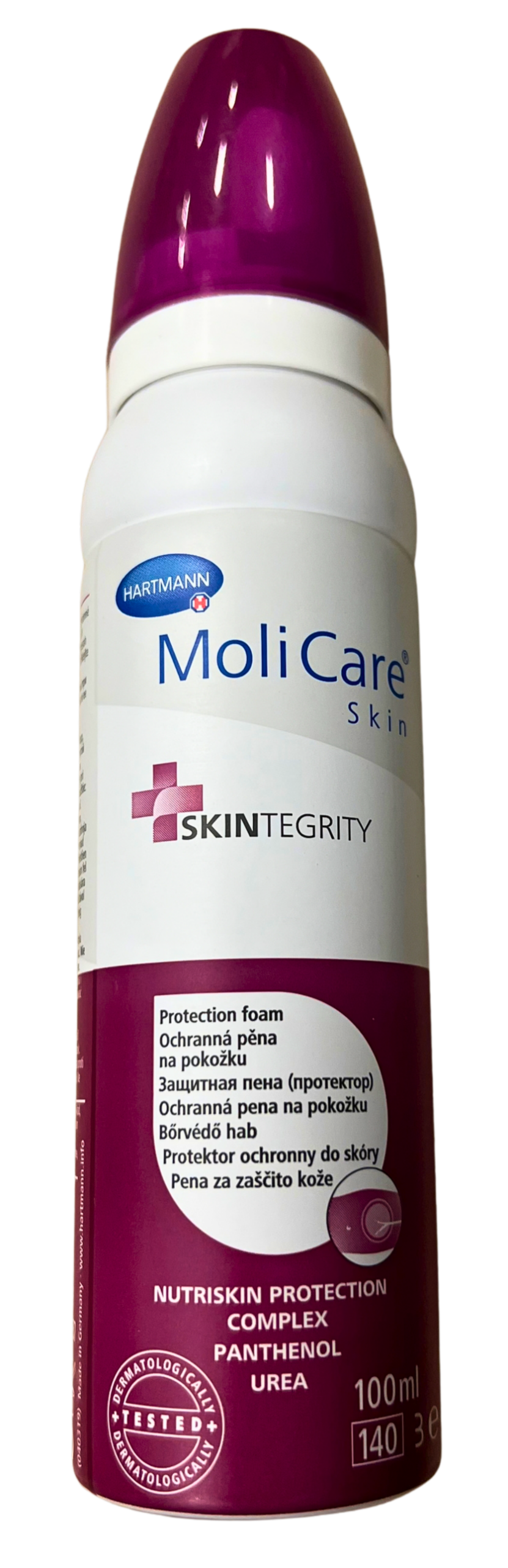 Võrdlus 1 Molicare Skin nahka kaitsev vaht 100ml
