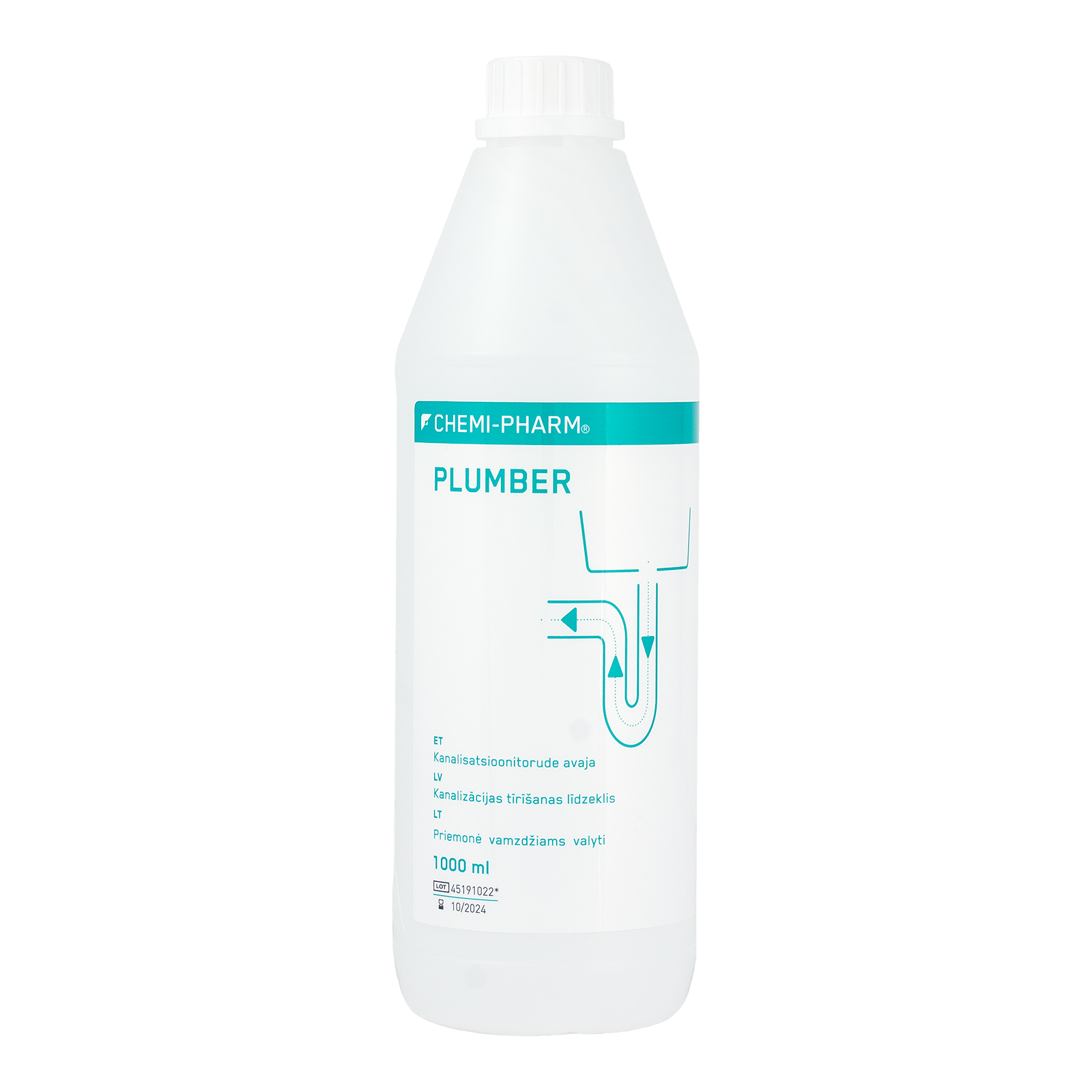 Võrdlus 1 Plumber kanalisatsioonitorude avaja 1000ml