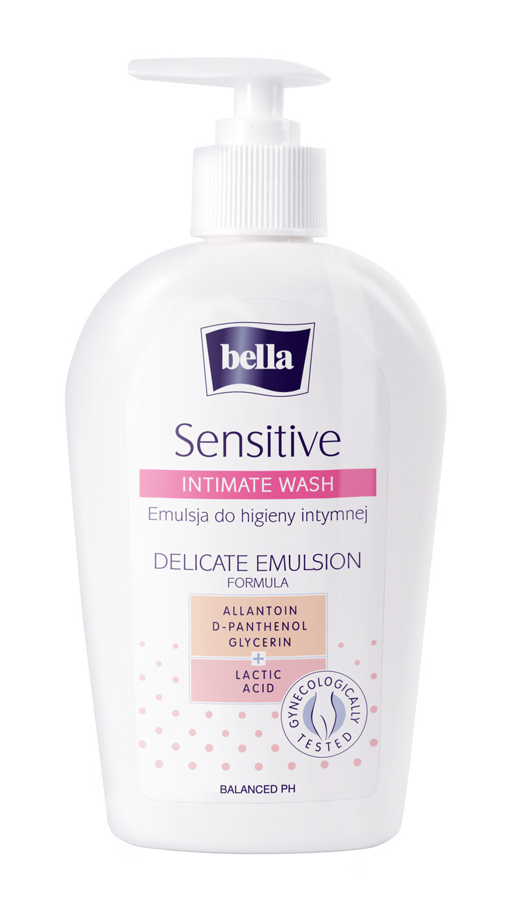 Võrdlus 3 intiimhügieeni emulsioon Sensitive Bella 300 ml