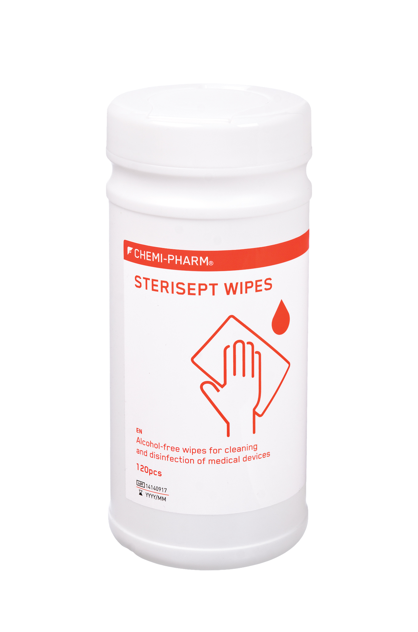 Võrdlus 1 Sterisept Wipes pindade puhastamiseks N120