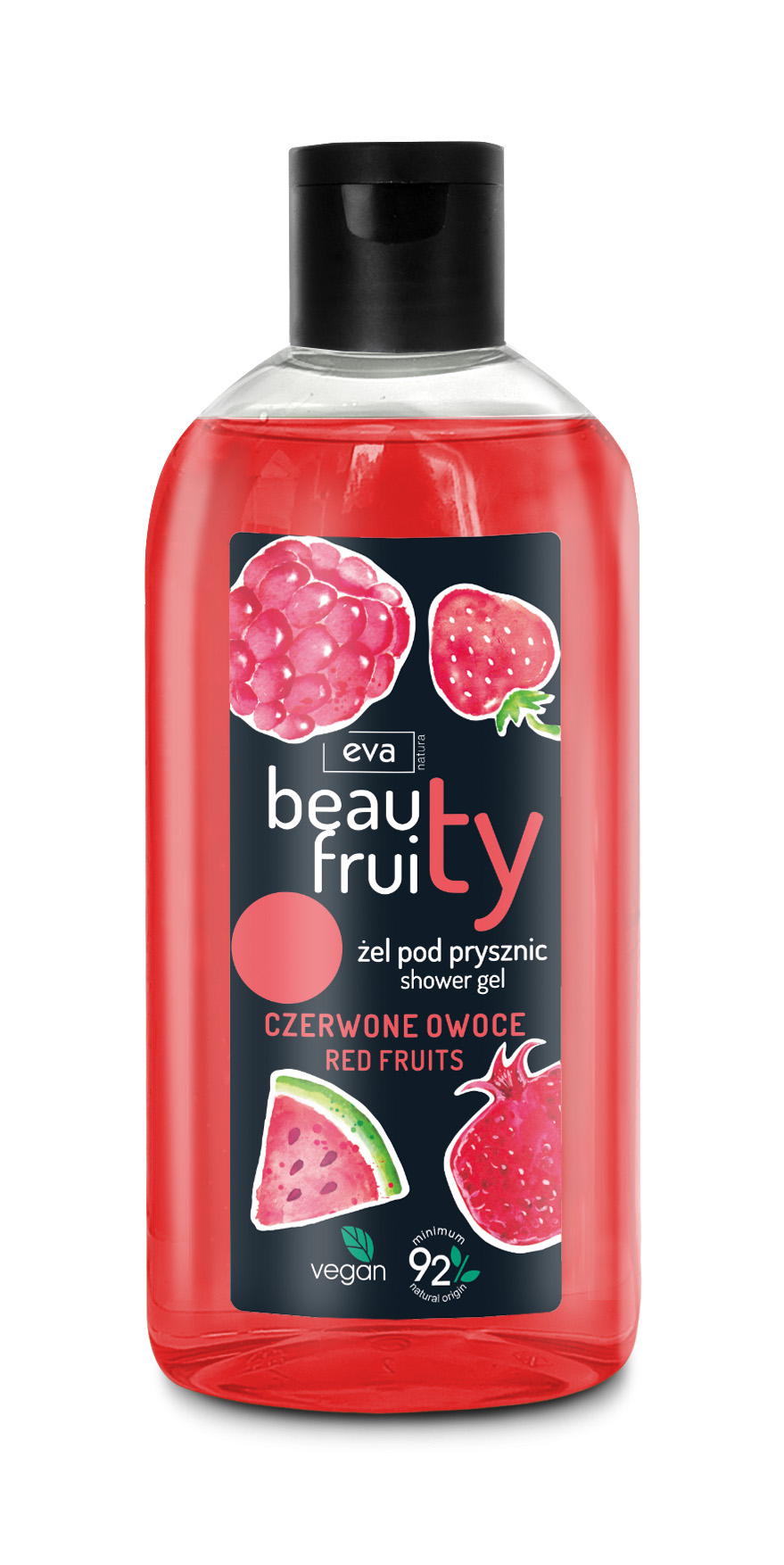 EVA Beauty Fruity Red dušigeel 400 ml