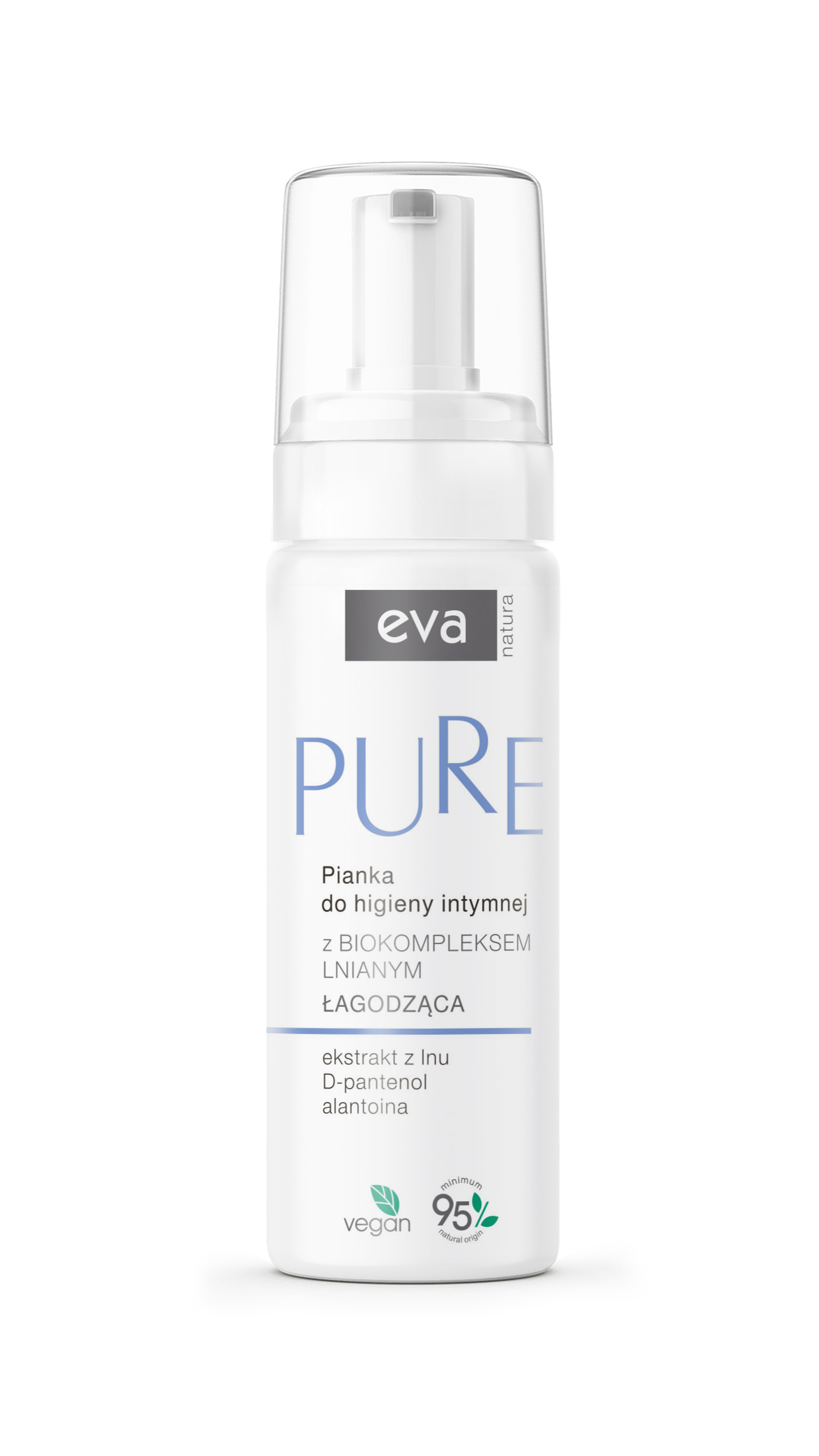 Võrdlus 1 EVA NATURA intiimpesuvaht linase bikompleksiga 150 ml